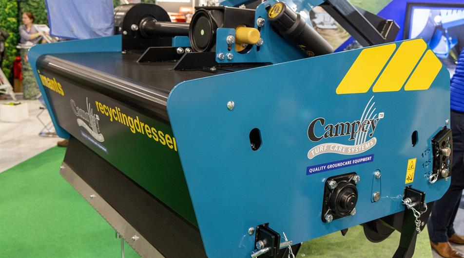 Campey’s top dressing machine